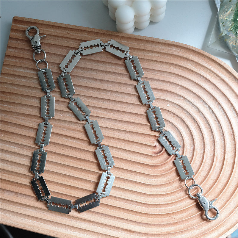 Handmade Razor Trouser Chain