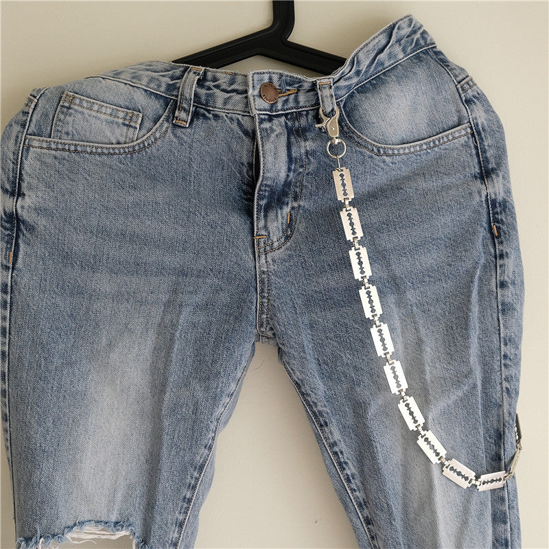Handmade Razor Trouser Chain