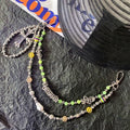 Smiley Acrylic bead Chain