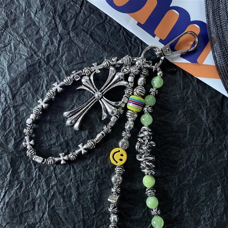 Smiley Acrylic bead Chain