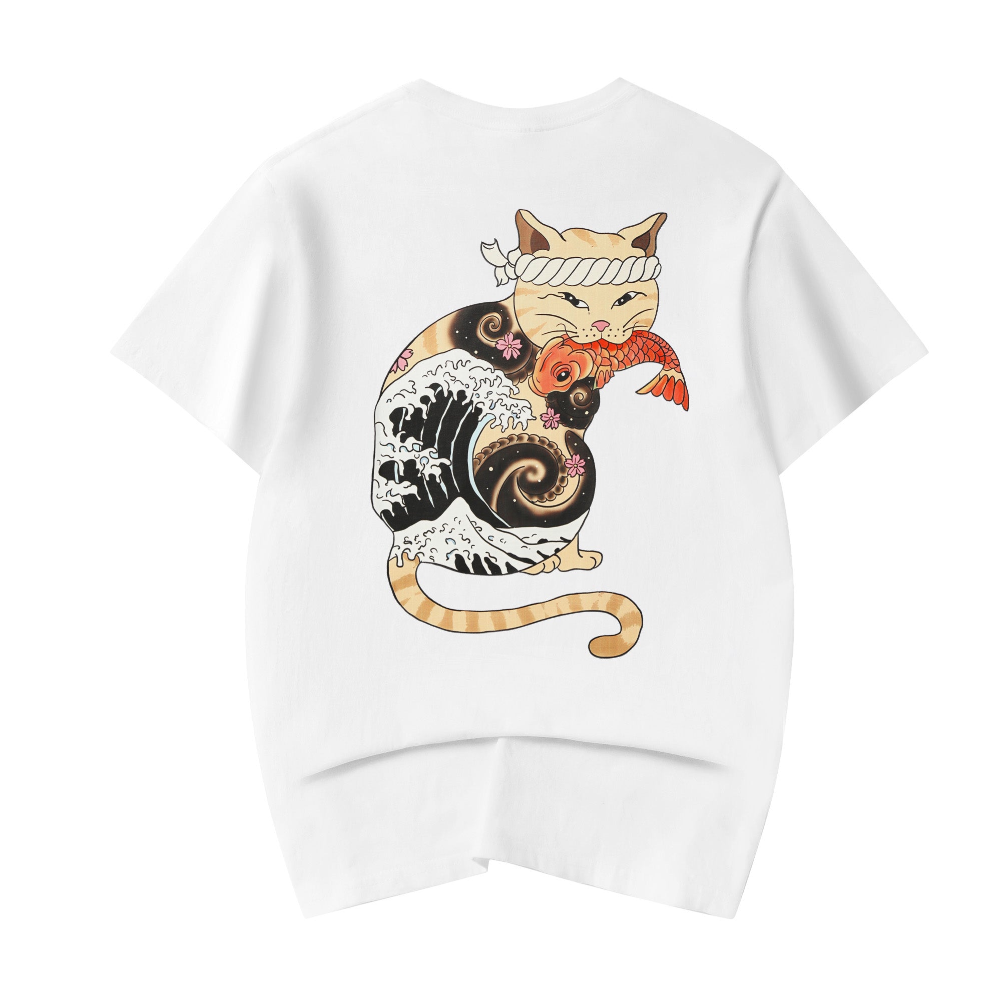 Unisex Cat Koi Tee