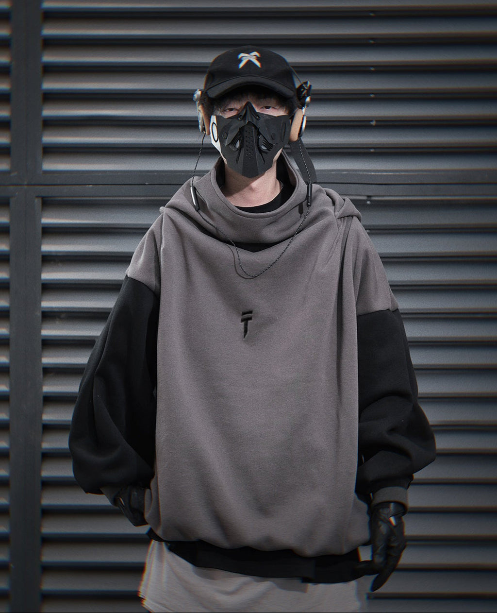 Unisex Grey T-Tech Hoodie