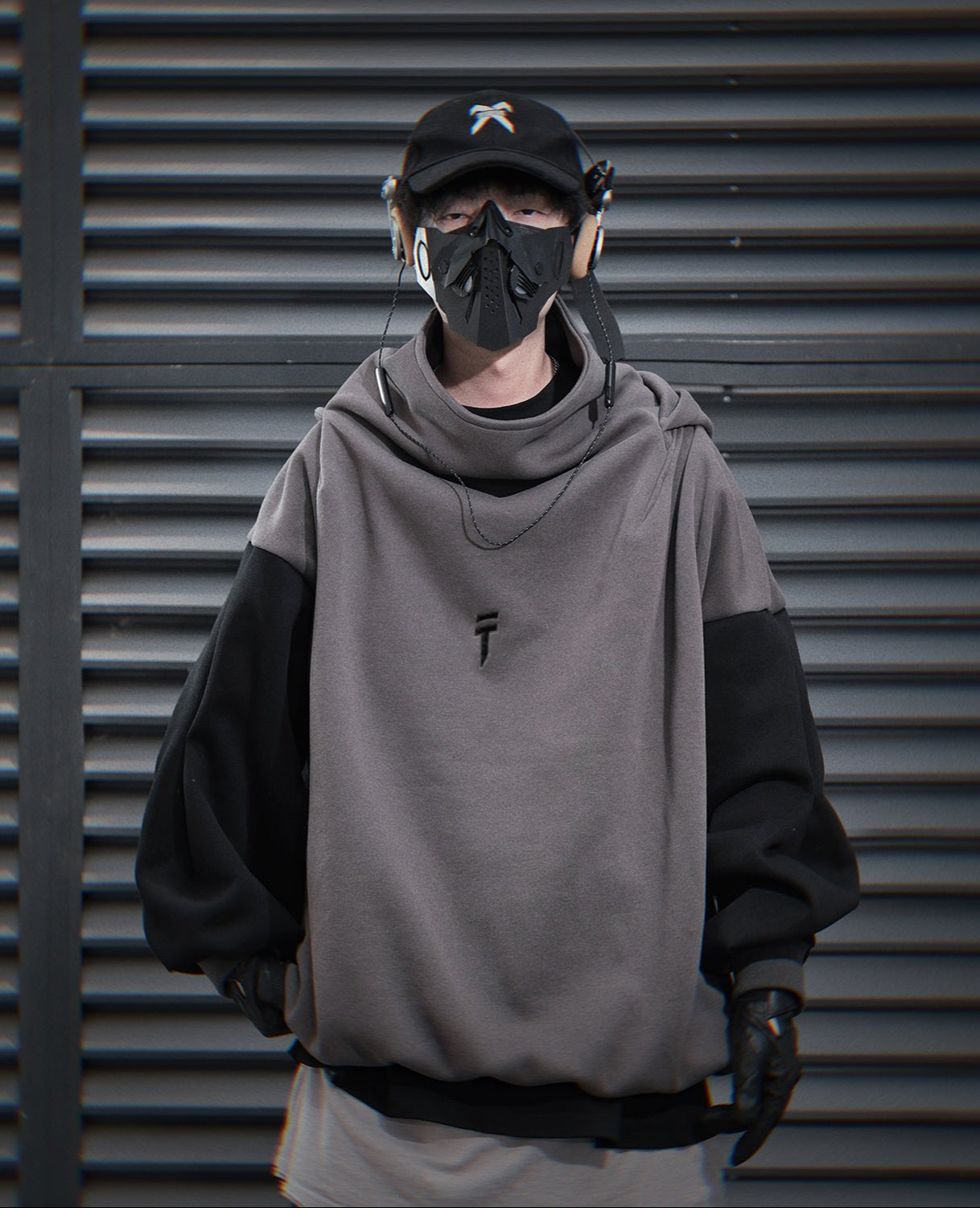 Unisex Grey T-Tech Hoodie
