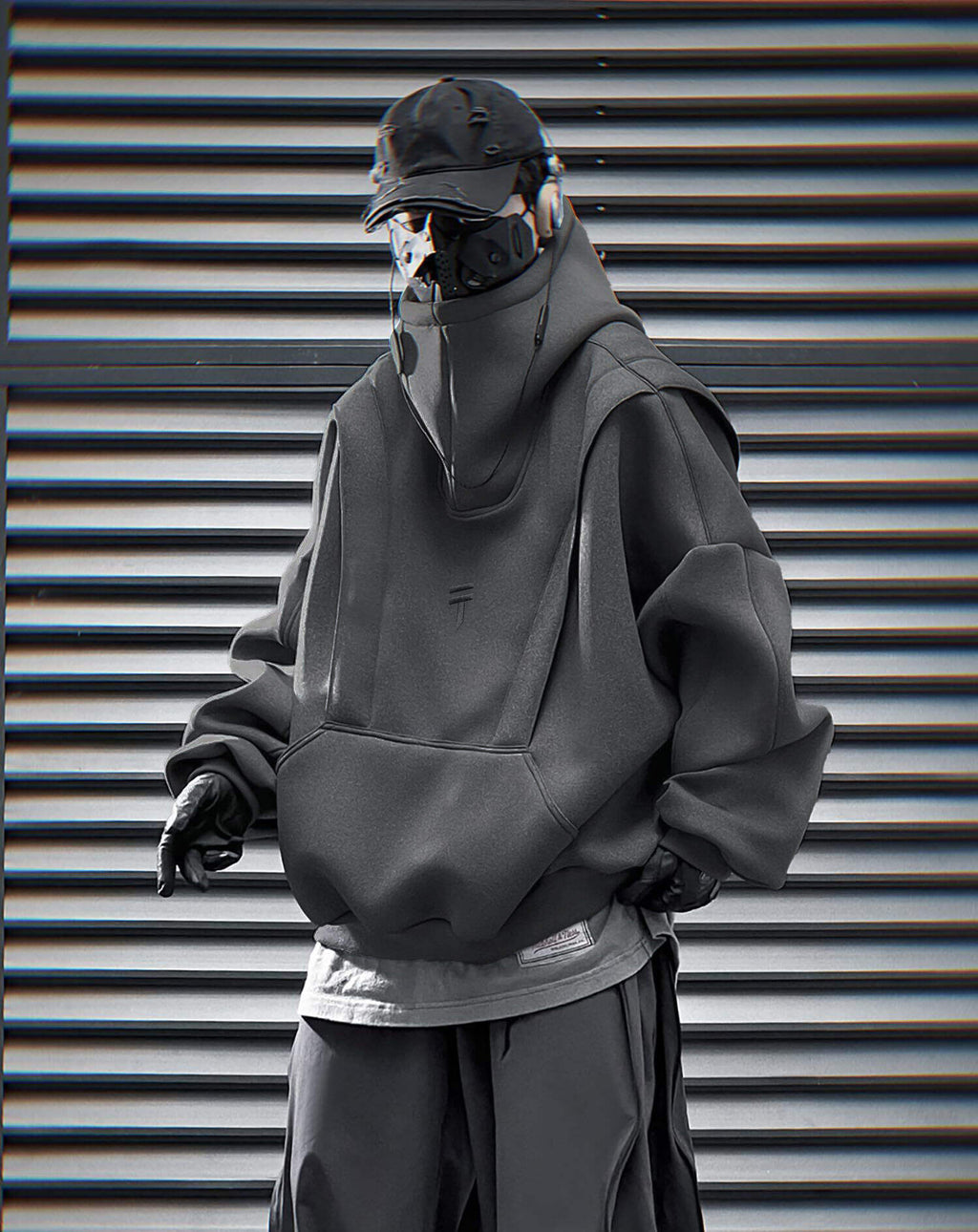 Unisex Grey Nexus Hoodie