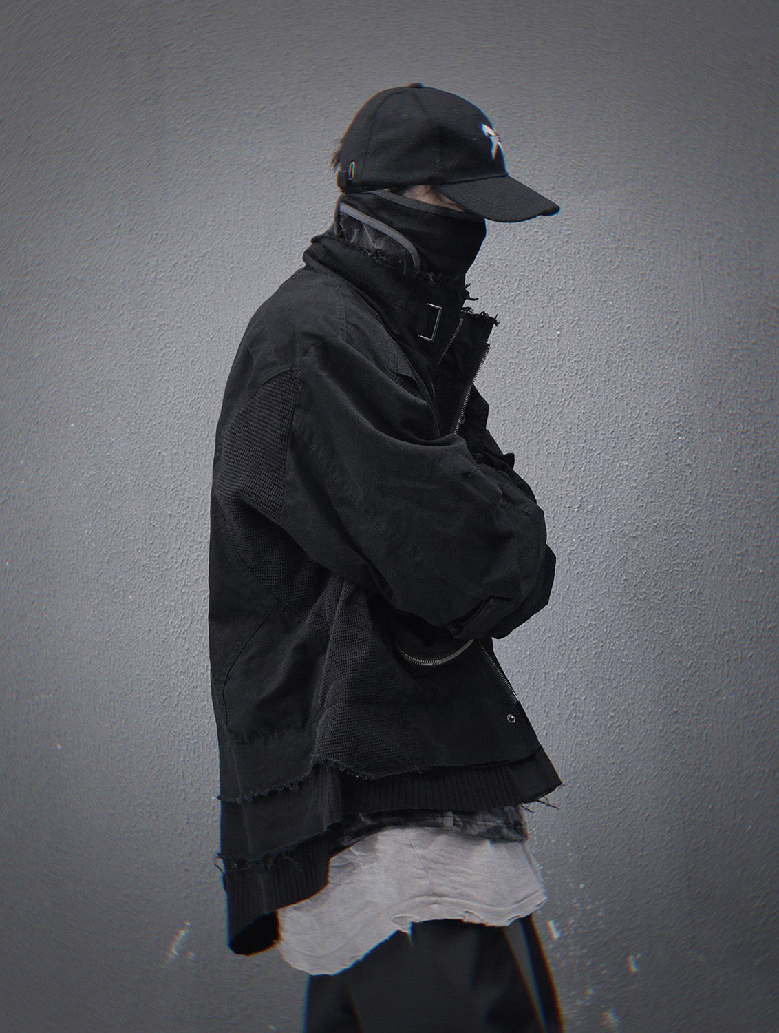 Unisex Black Cyber IX Jacket