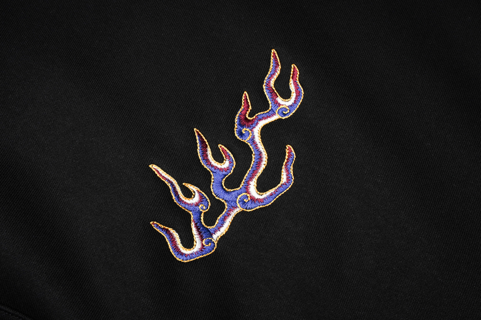 Unisex Blue Lightning Hoodie
