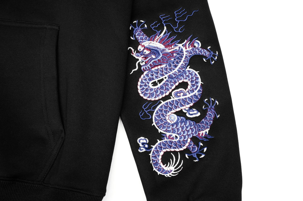 Unisex Blue Lightning Hoodie