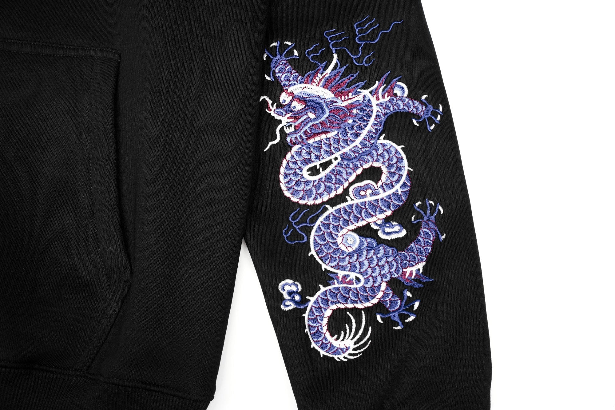 Unisex Blue Lightning Hoodie