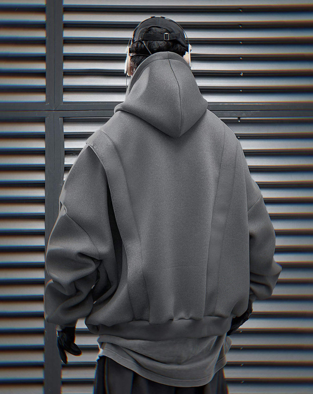 Unisex Grey Nexus Hoodie