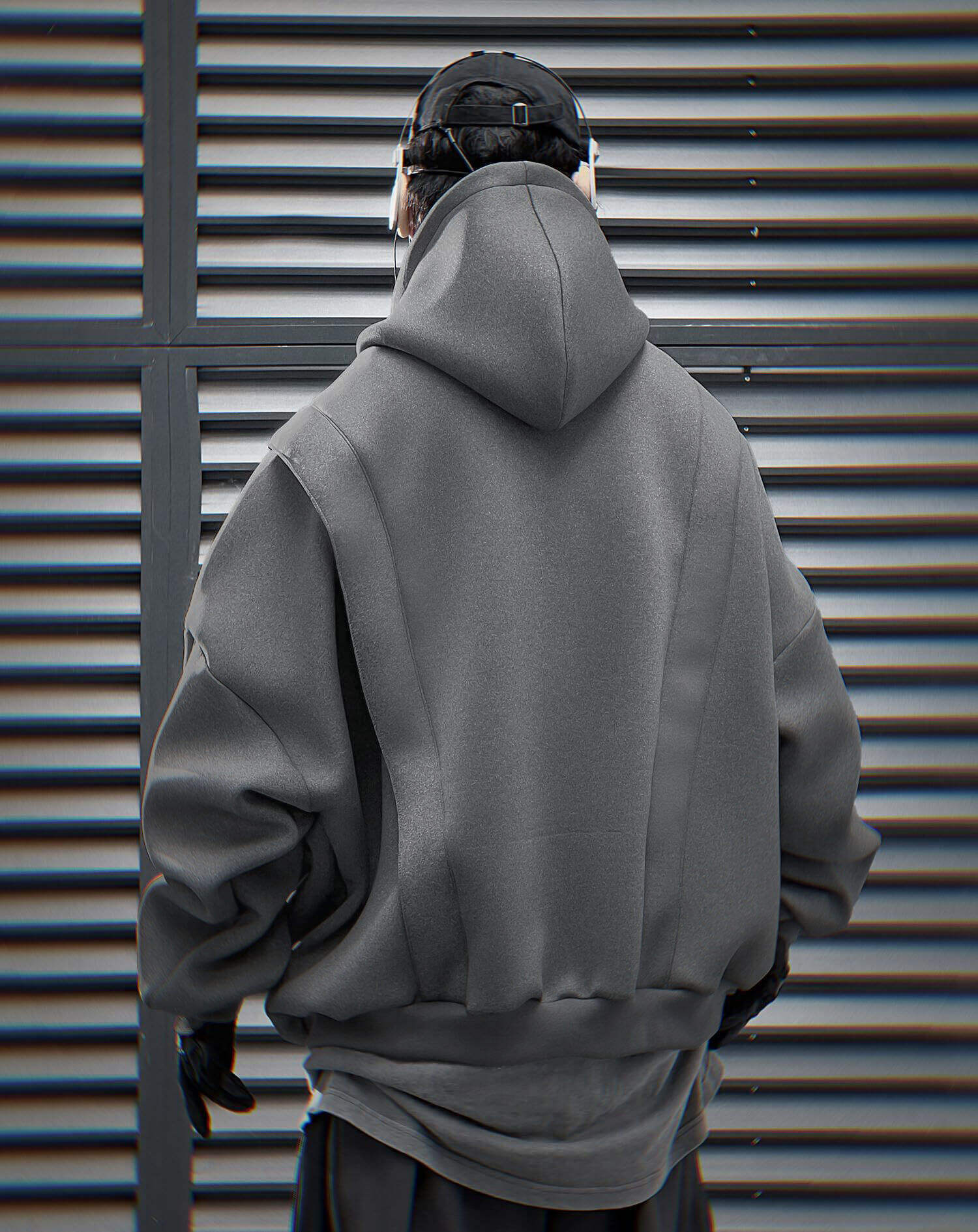 Unisex Grey Nexus Hoodie