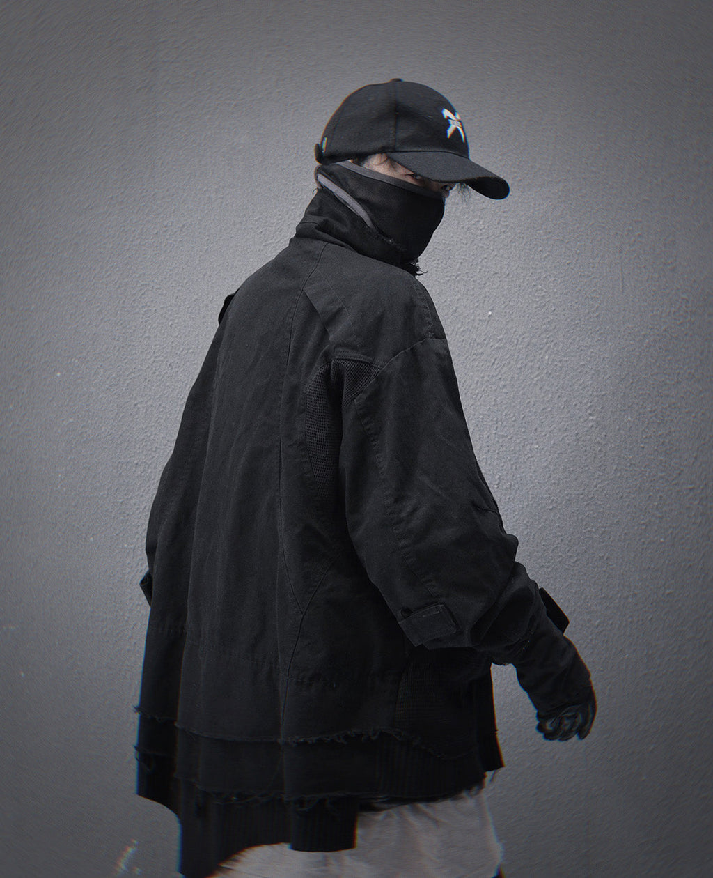 Unisex Black Cyber IX Jacket