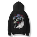 Unisex War of Beasts Embroidered Hoodie