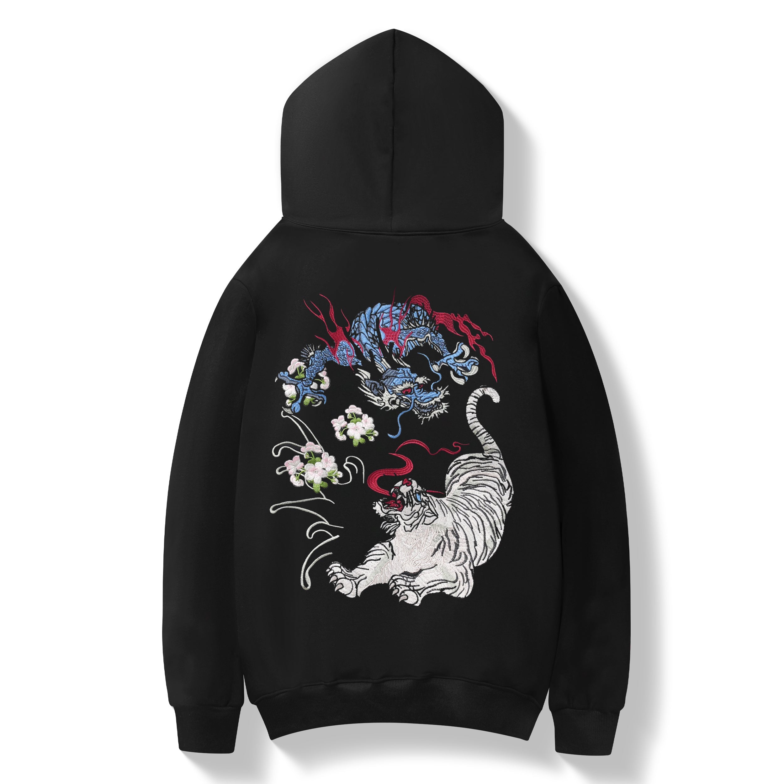 Unisex War of Beasts Embroidered Hoodie