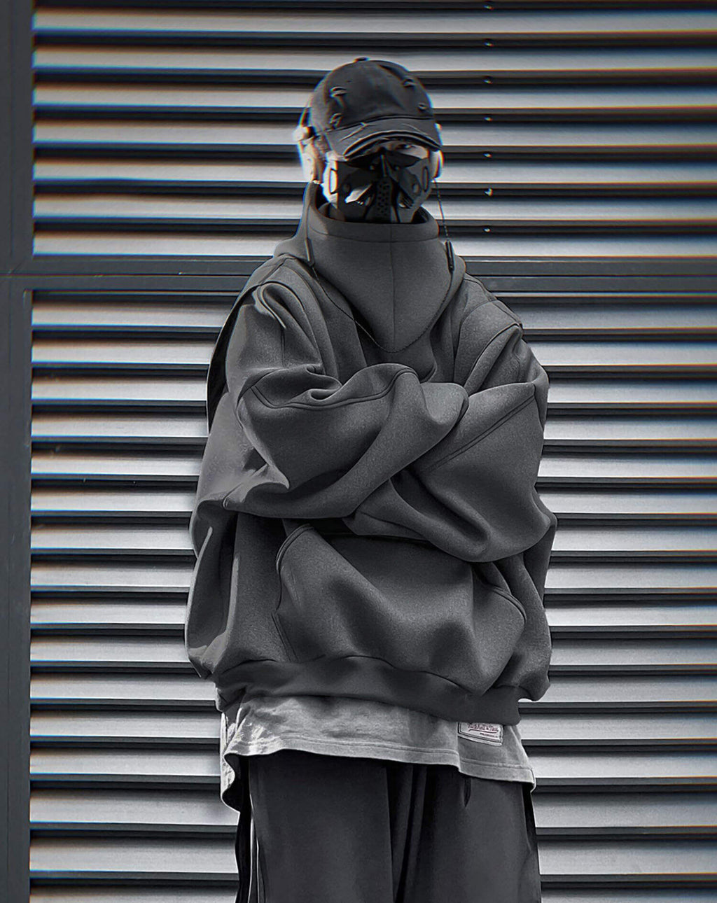 Unisex Grey Nexus Hoodie