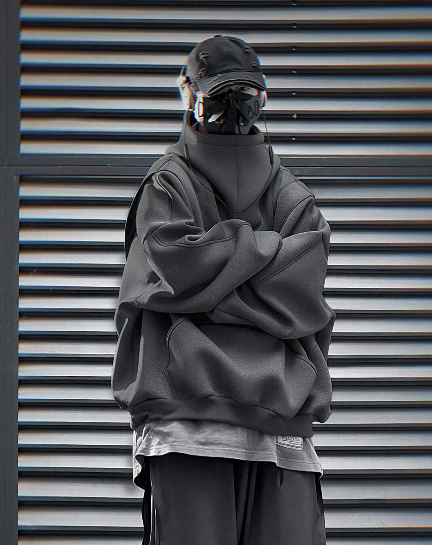 Unisex Grey Nexus Hoodie