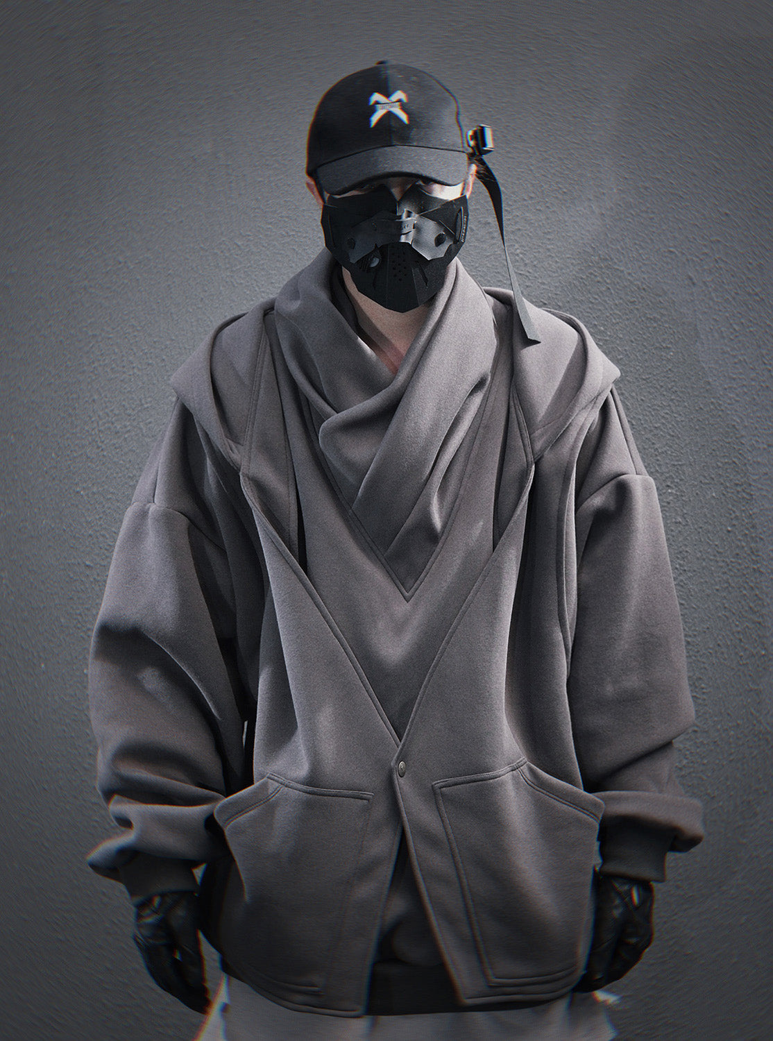 Unisex Grey Assassin Hoodie