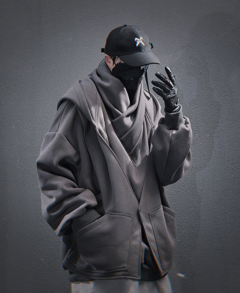 Unisex Grey Assassin Hoodie