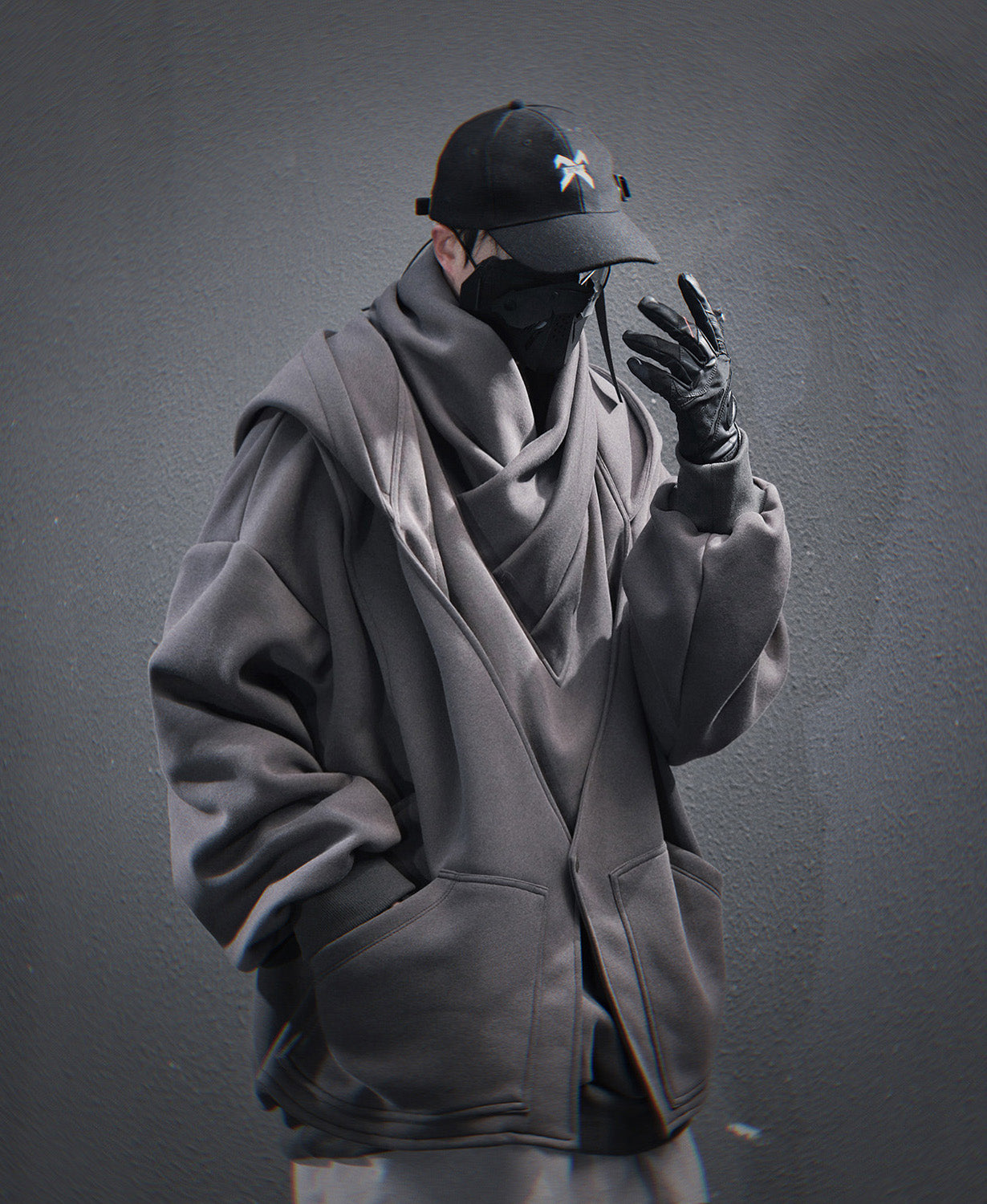 Unisex Grey Assassin Hoodie