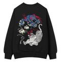 Unisex War of Beasts Embroidered Sweater