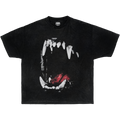 Unisex Dog Teeth Streetwear Boxy Tee