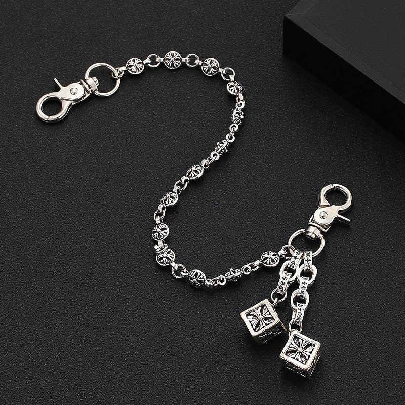 Floral Dice Chain