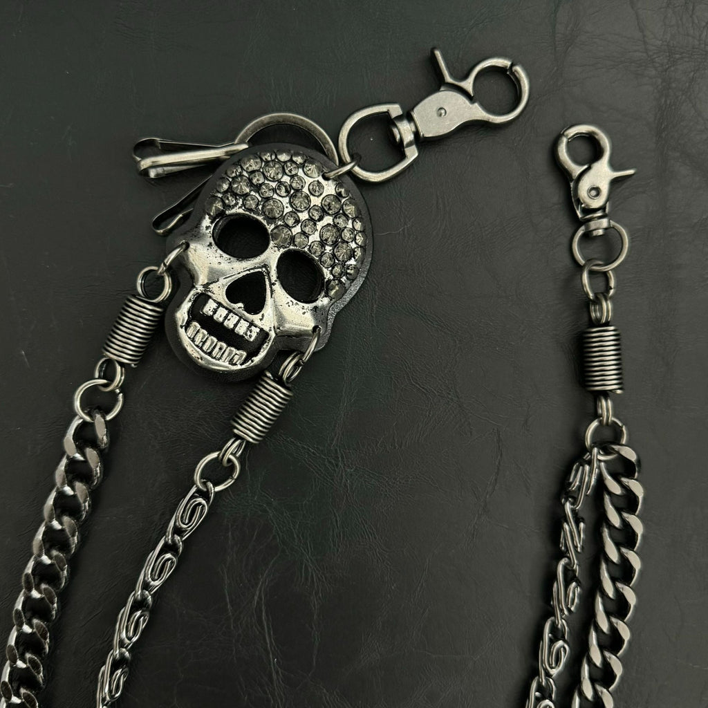 Pirate Skull Double-layer Chain