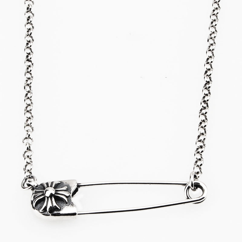 Cross Pin Necklace