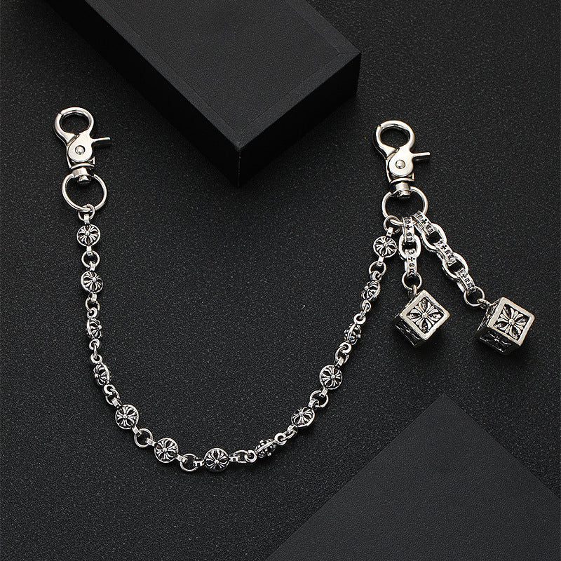 Floral Dice Chain