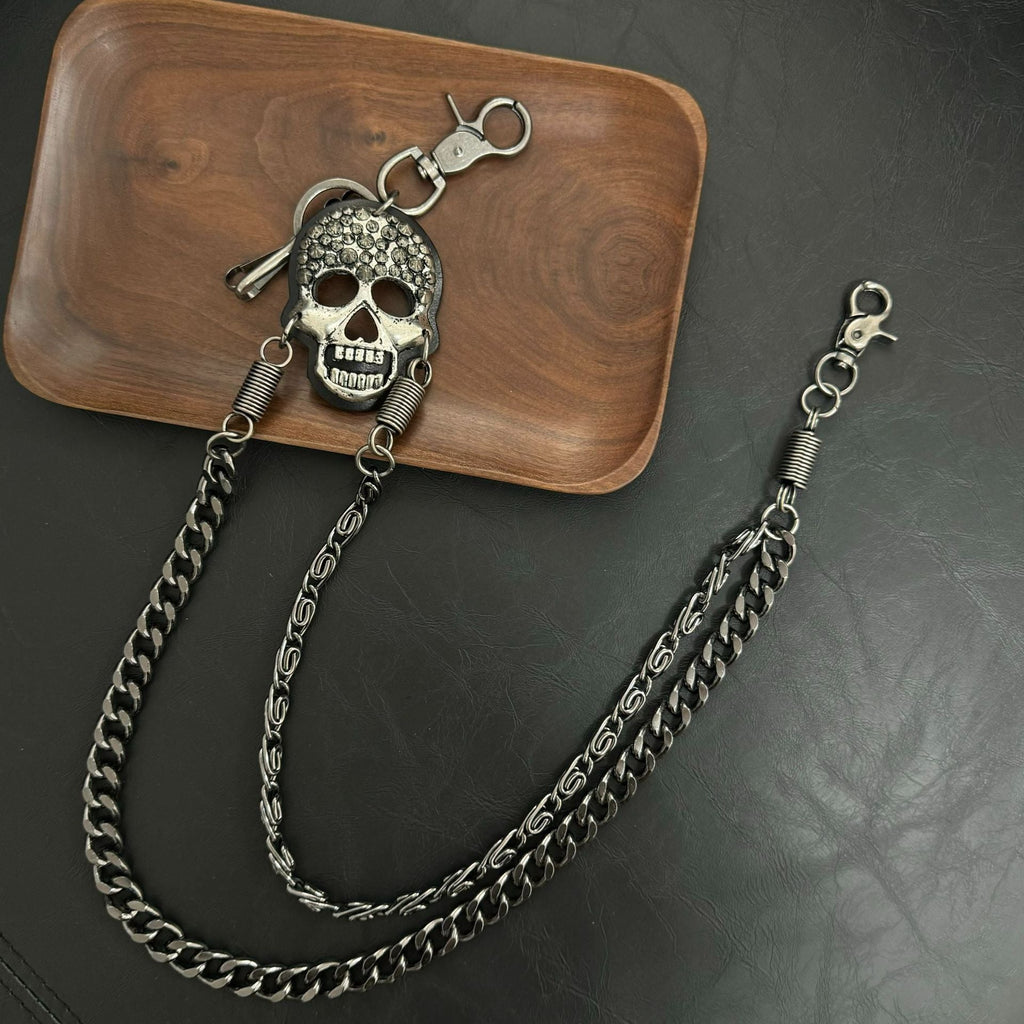 Pirate Skull Double-layer Chain