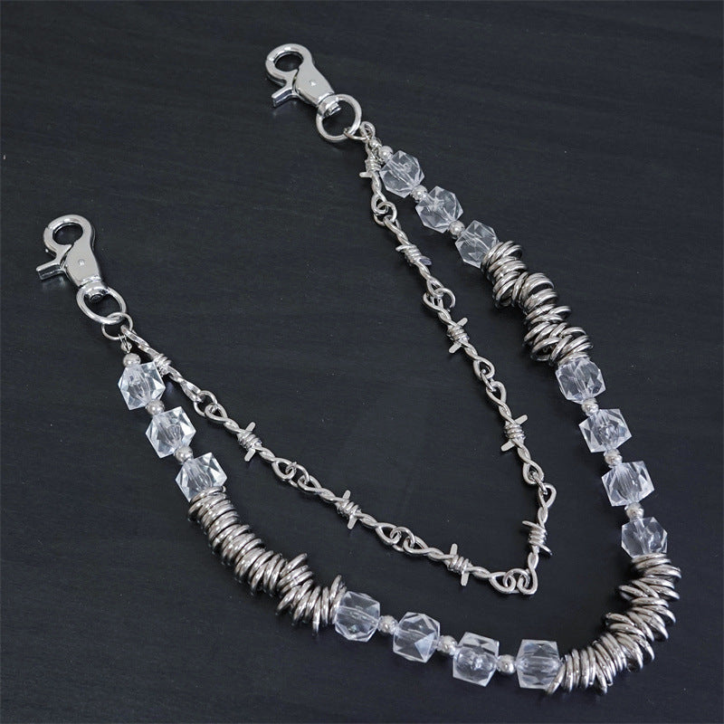 Thorn&Pearl Double-layer Chain