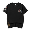 Unisex Flower and Birds Embroidered Tee