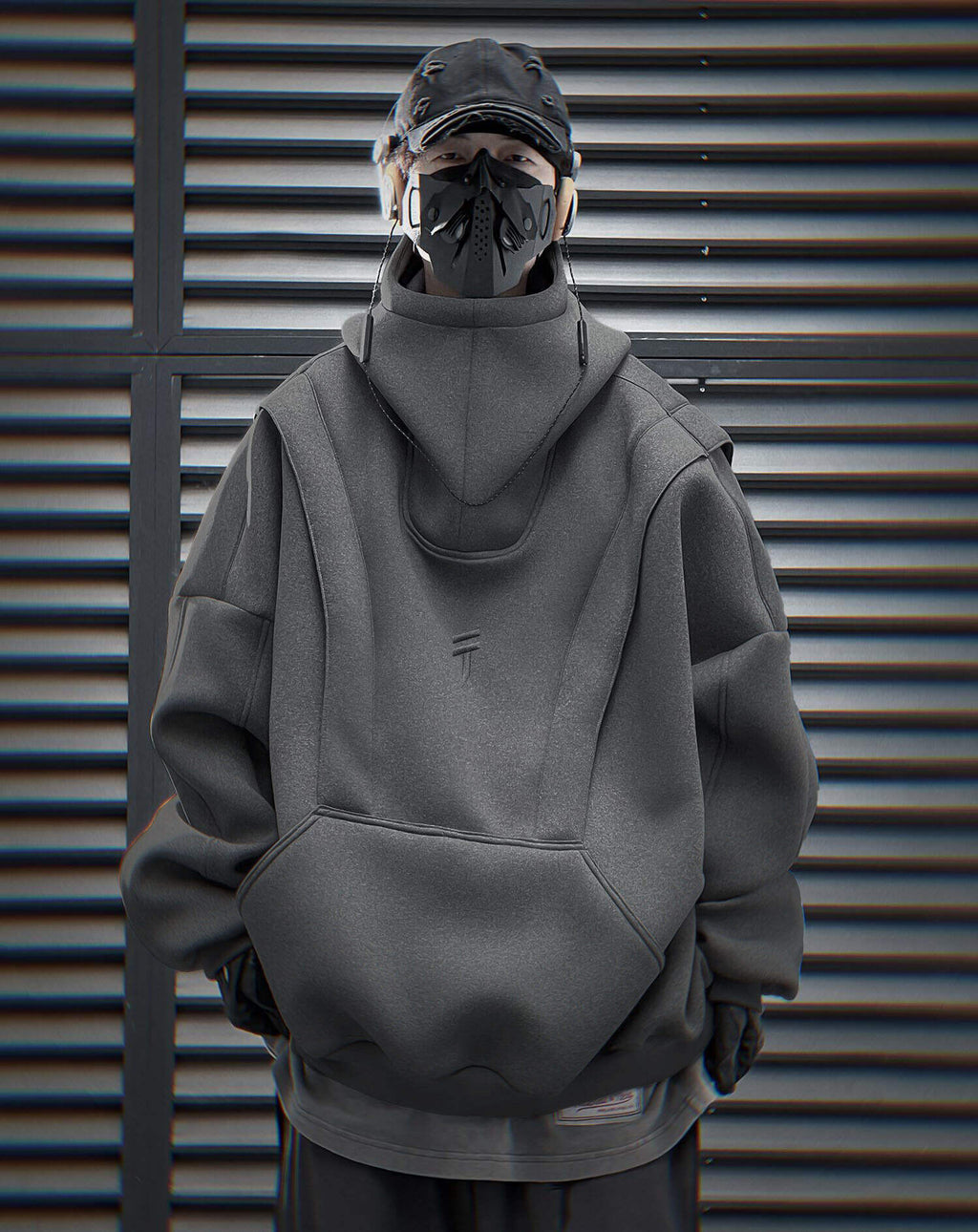 Unisex Grey Nexus Hoodie