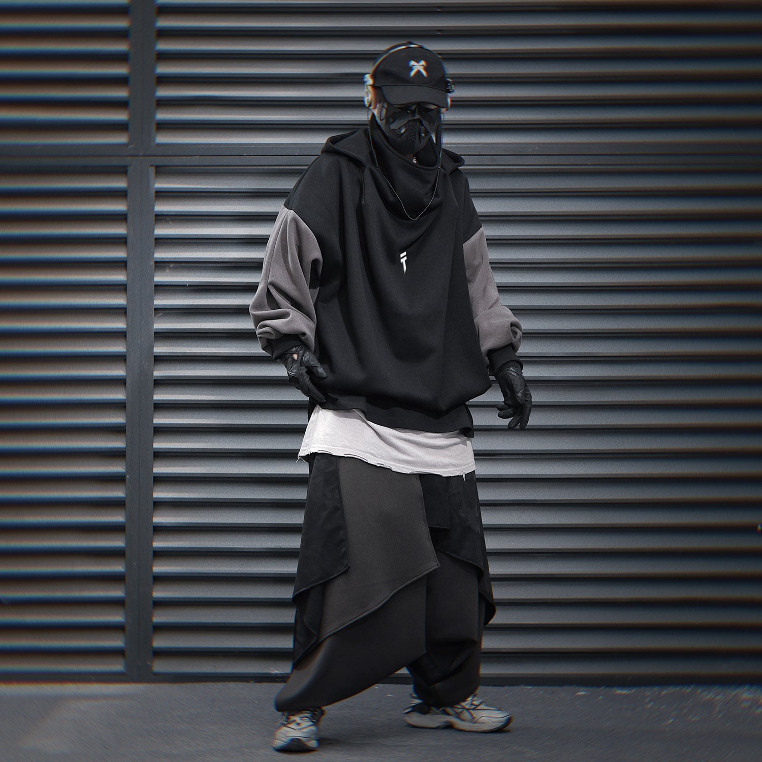 Unisex Black T-Tech Hoodie