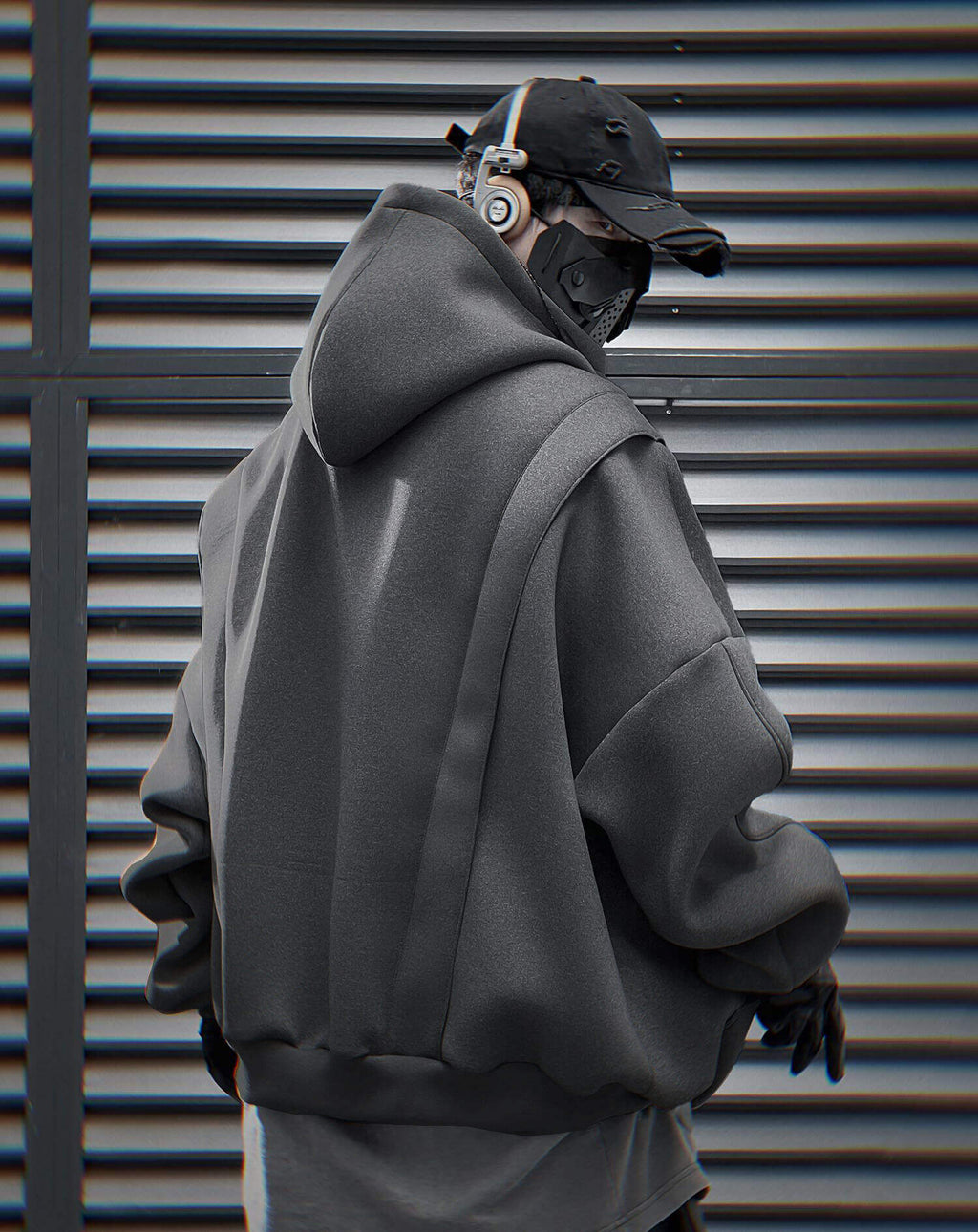 Unisex Grey Nexus Hoodie
