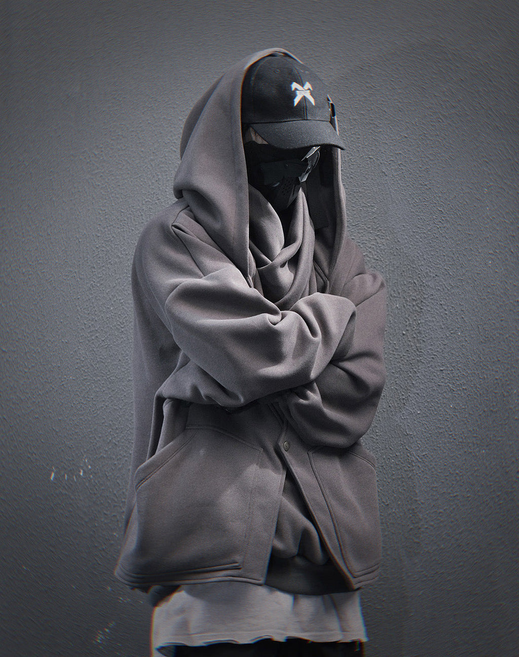Unisex Grey Assassin Hoodie
