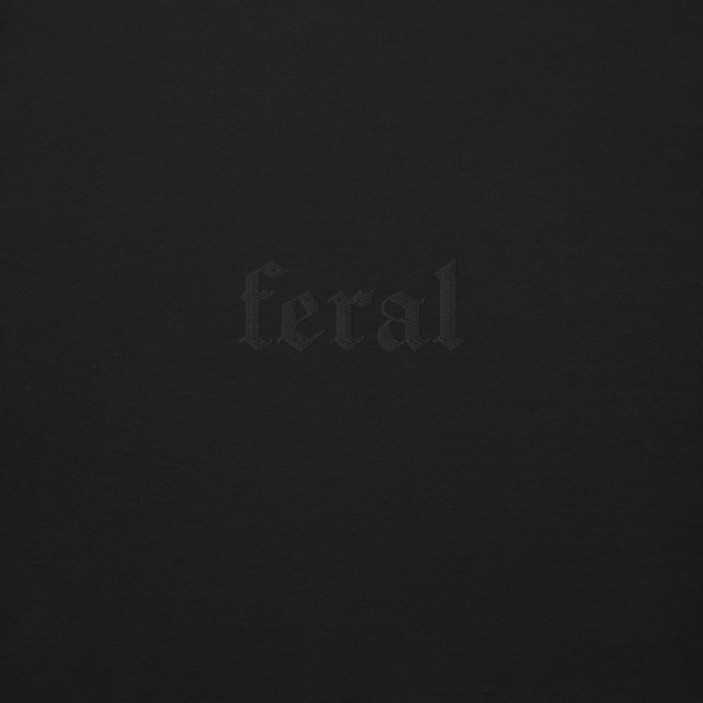 Feral Blackout Embroidered Sweatshirt