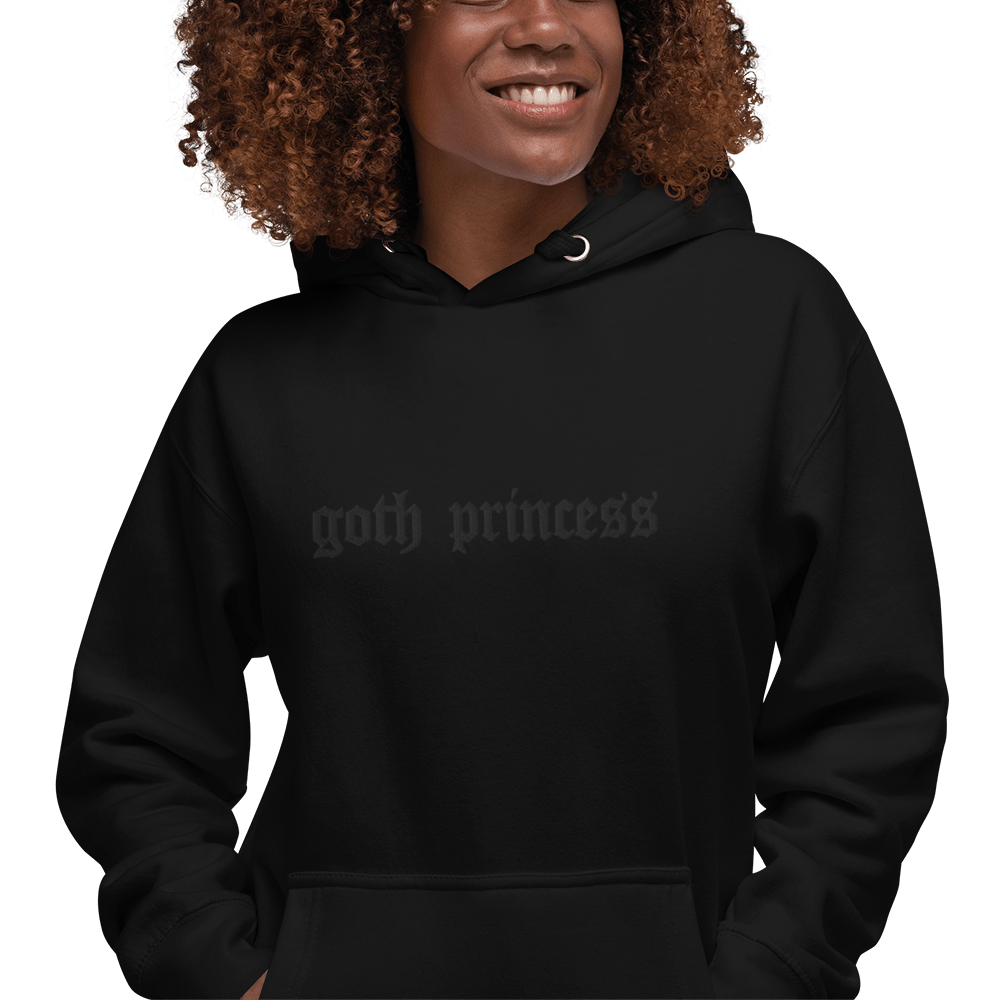 Unisex Goth Princess Hoodie