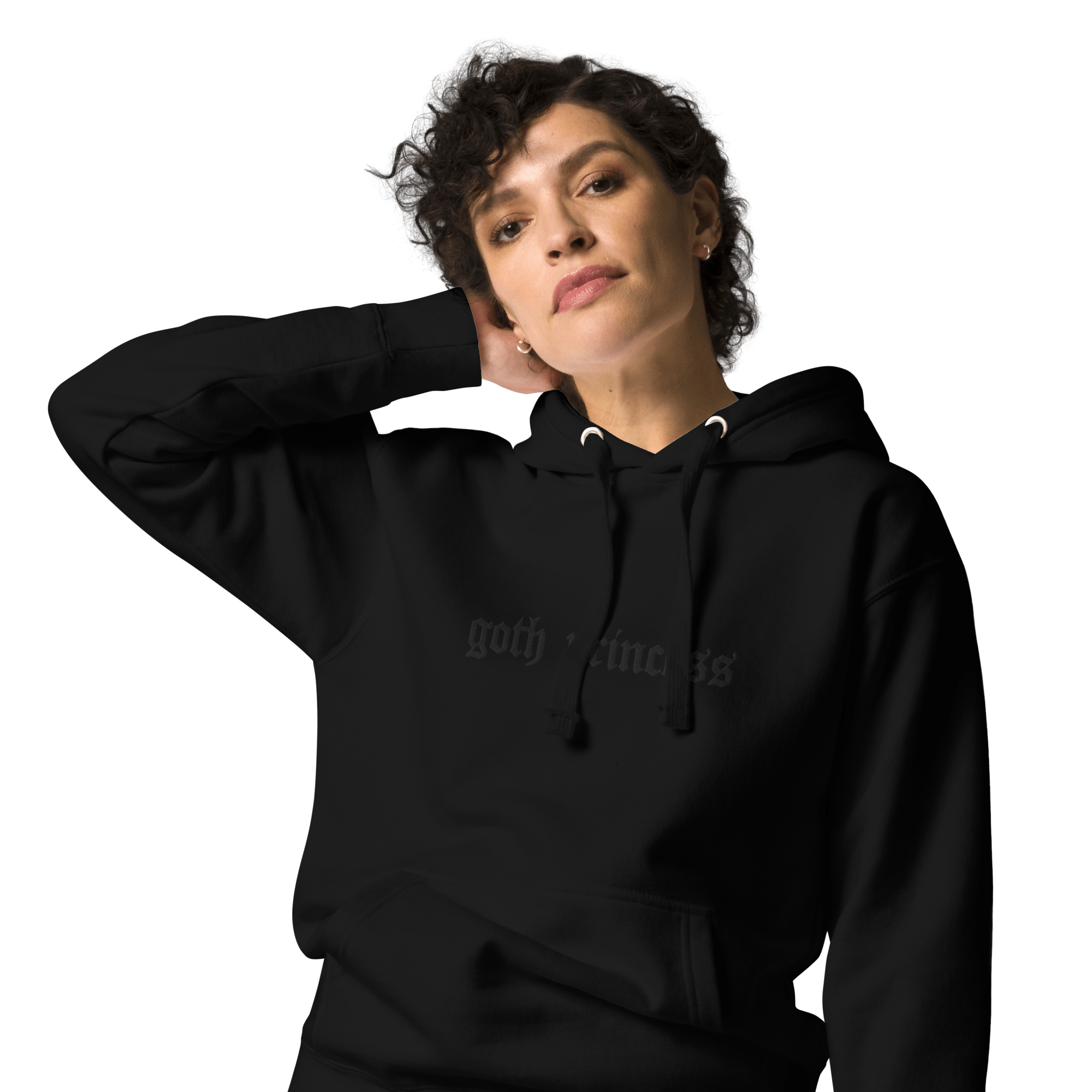 Unisex Goth Princess Hoodie