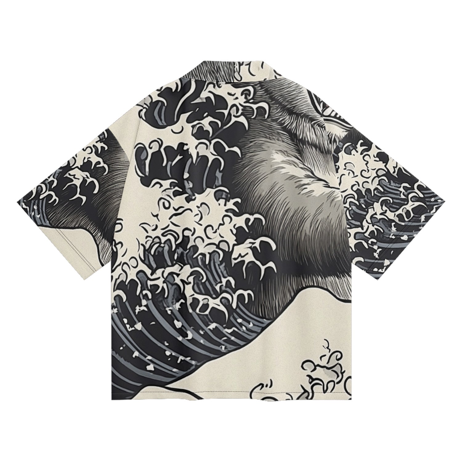 Unisex Raging Sea Kimono