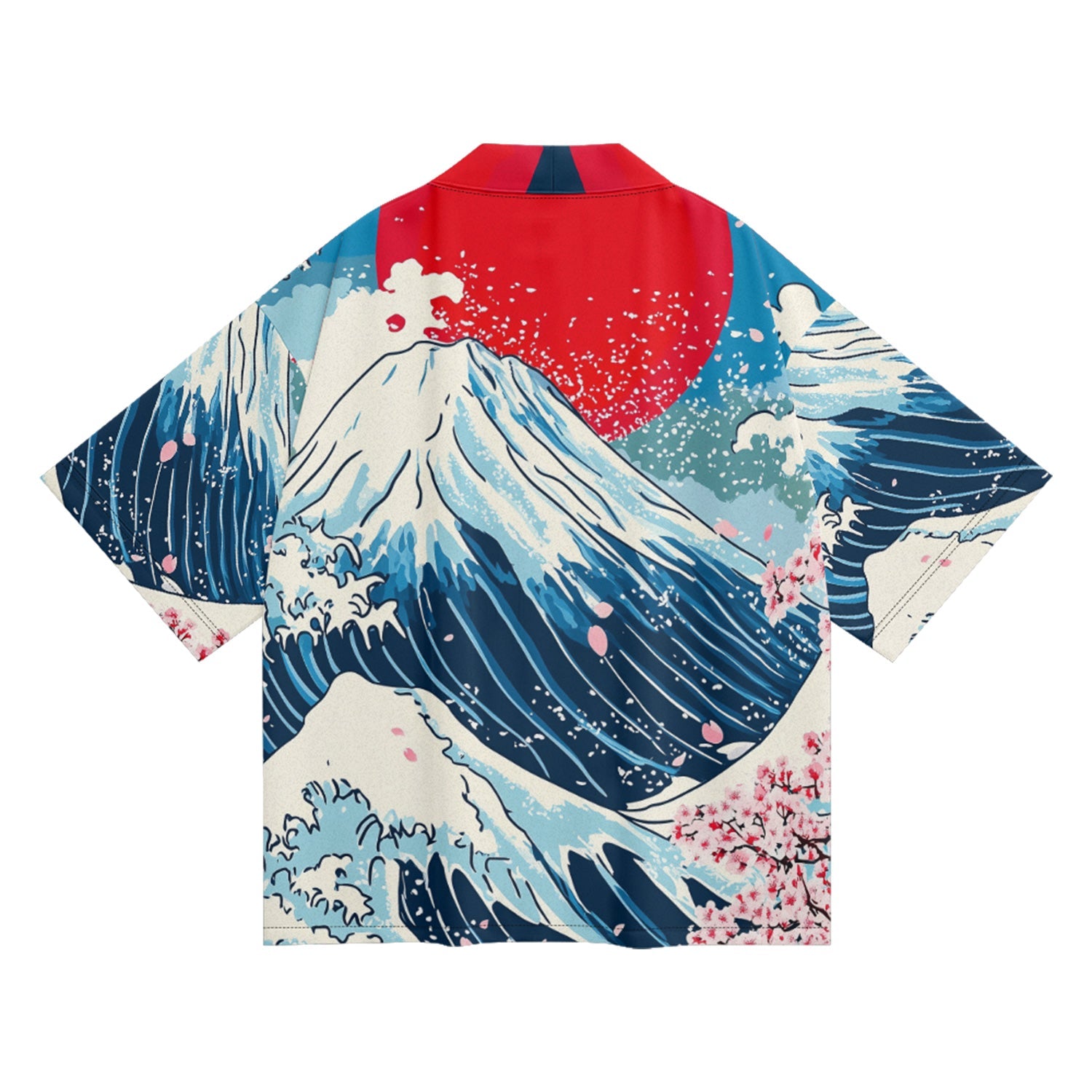 Unisex Fuji Waves Kimono