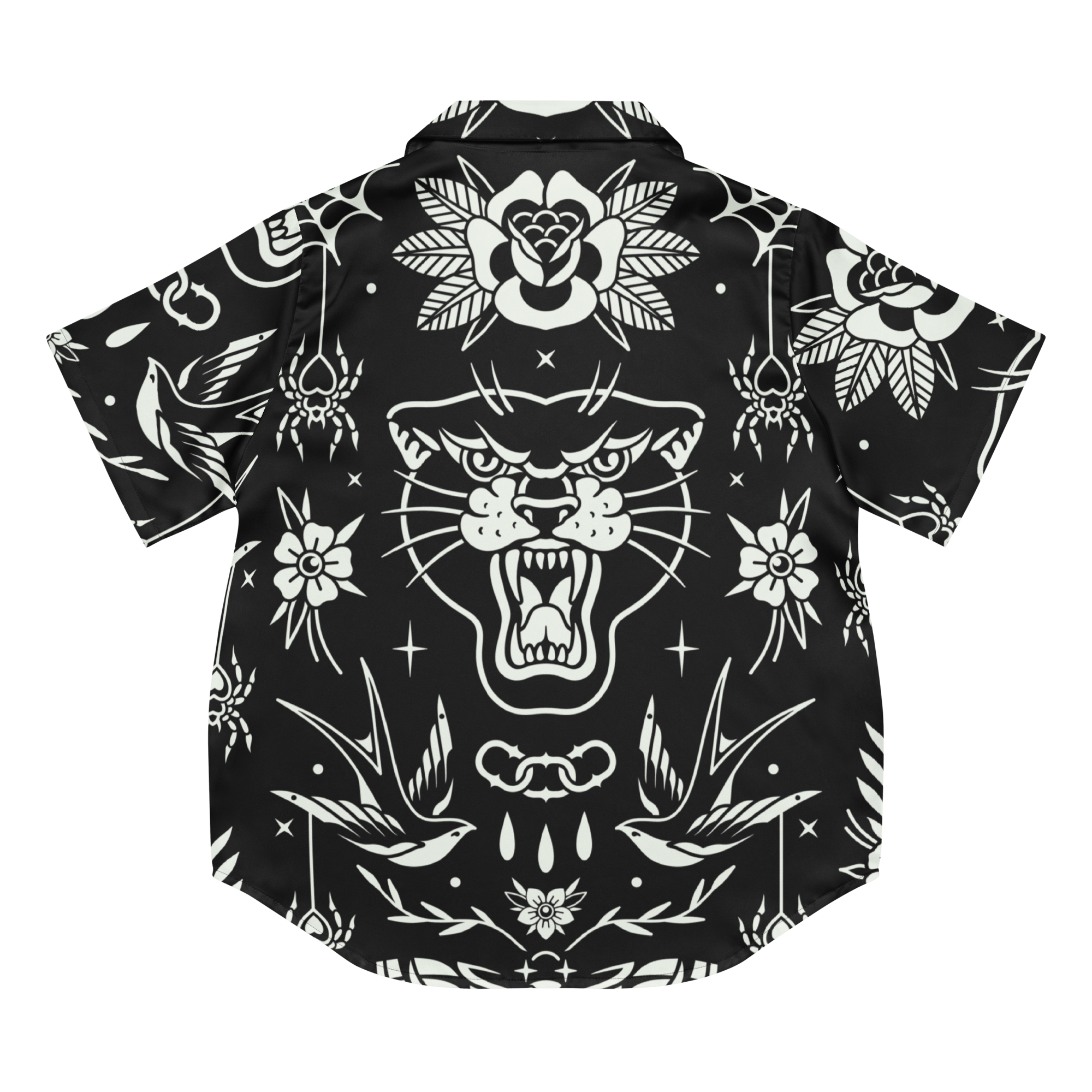 Old School Ink Silky Pajama Top
