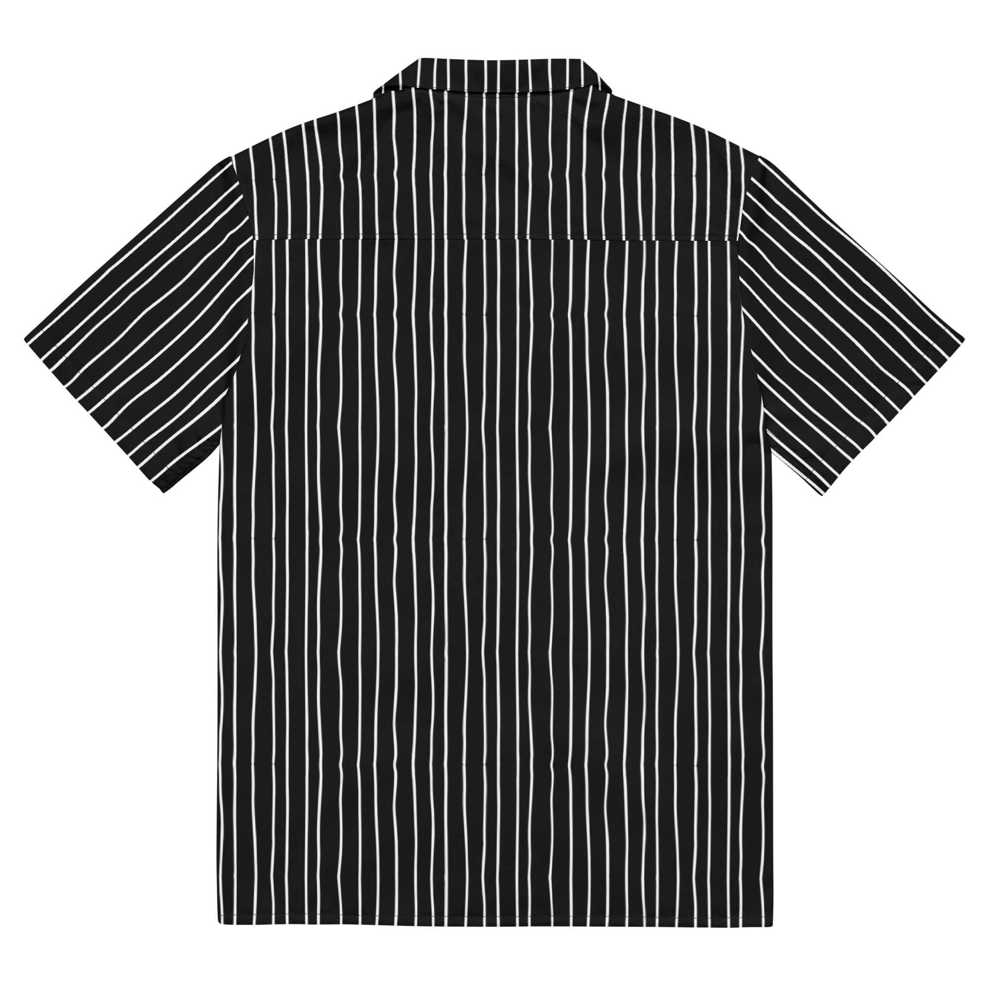 Unisex Pumpkin King Pinstripes Button-Up Shirt
