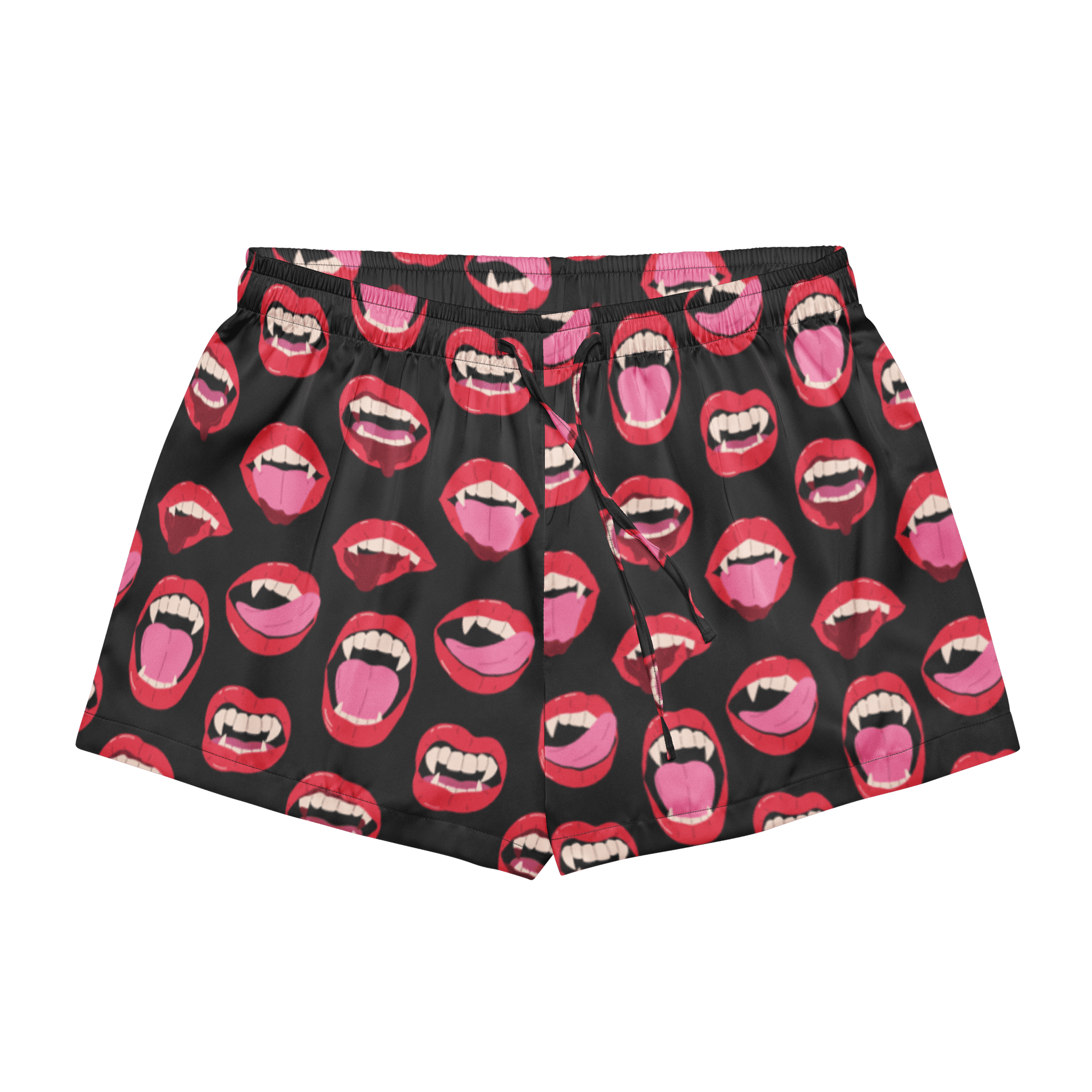 Vampire Kiss Silky Pajama Shorts