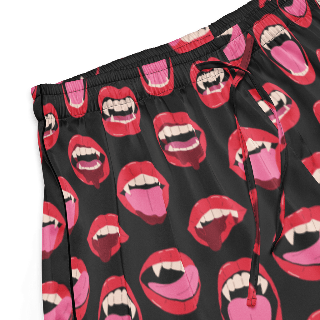 Vampire Kiss Silky Pajama Shorts